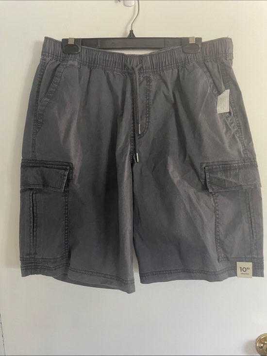 No Boundaries Other - No Boundaries Men's Cargo Shorts - Charcoal Gray size M 32-34”